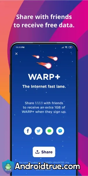 1111 VPN Warp+ Unlimited