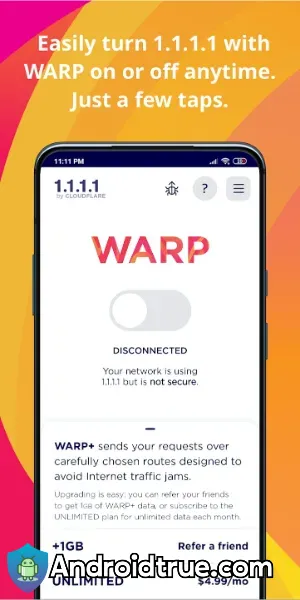 1111 VPN mod apk old version