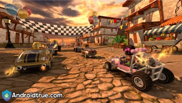 Beach Buggy Racing mod apk Unlimited Money and Gems