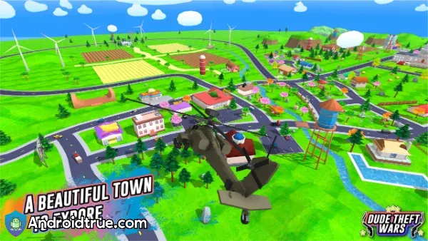 Dude Theft Wars mod apk new version